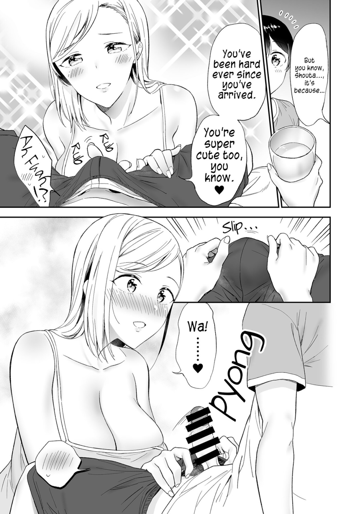 Hentai Manga Comic-Secret Gyaru x Shota Couple Tank Extra Chapter + Summer Sequel-Chapter 26-36-9